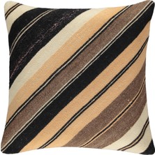 Diyagonal Kilim Yastık Kılıfı Doğaçlama 10