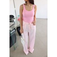 Beli Lastikli Yumuşak Dokulu Jean