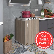 Kenzlife ocak dolabı hoşseda crd 85*60*56 hazır mutfak klasik set üstü ocak için arkalıksız