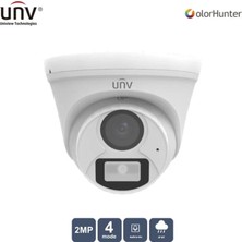 Unv 2mp UAC-T112-AF28-W 2.8mm Colorhunter 20MT IP67 Ahd Dahili Ses Dome Kamera