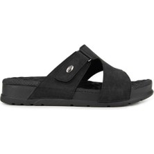 Muya Orka Anatomik Taban  Erkek Terlik Siyah