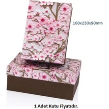 Gıpta May Dikdörtgen Hediye Kutusu BX2789 A No:03 160X230X90MM - Tekli
