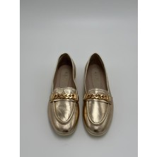 Hakiki Deri Gold Babet