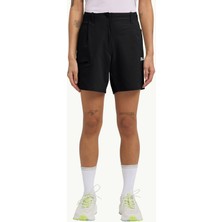 Jack Wolfskin Prelight Stride Shorts Kadın Siyah Şort