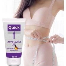 Quick Gel Ince Bir Karın ve Bel Için Masaj Bakım Kremi 50 Mlx 2 Ad+Çörek Otu Yağı 30 ml