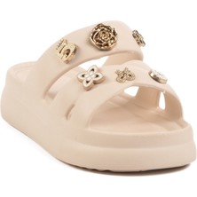 Ekru Hafif Kadın Terlik 510 Z