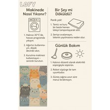 Sevimli Kedi Desenli Halı – Renkli ve Neşeli Tasarım | Kaymaz, Yıkanabilir, Evcil & Bebek Dostu