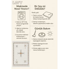 Minimalist Geometrik Halı – Bohem Tarz | Kaymaz Taban, Yıkanabilir, Evcil & Bebek Dostu