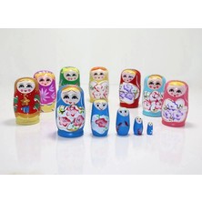 Shop Nova 5'li Ahşap Matruşka ALK1204