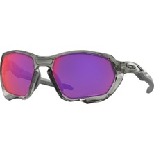 Oakley Plazma (OO9019-901903) 59 | Unisex Şeffaf Kırmızı Güneş Gözlüğü