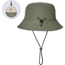 XBG-9226 Katlanabilir Renk Uyumlu Güneş Koruyucu Balıkçı Şapkası (Yurt Dışından)