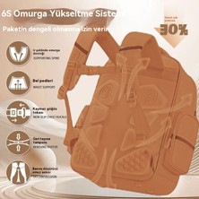 Faven Yeni Capibara Çocuk Okul Sırt Çantası Kolye, Kart ve Rozet ile (Yurt Dışından)