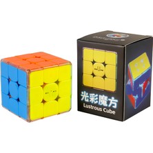 Shengshou Radiance 3x3 Manyetik Sihirli Hız Küpü Stickersız Profesyonel Fidget Oyuncakları Sengso Parlak Cubo Magico Bulmaca (Yurt Dışından)