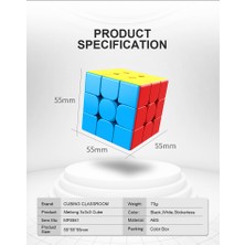Moyu Meilong Serisi Sihirli Küp 3x3 2x2 4x4 5x5 Profesyonel Hız Bulmaca Özel 3x3 Çocuk Oyuncağı 3X3X3 Orijinal Cubo Magico (Yurt Dışından)