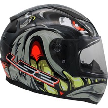 Ls2 Rapıd 2 Spox Gri-Kırmızı Kask 3xl