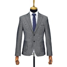 Erkek Tek Spor Ceket Çift Yırtmaçlı BGL-ST04512