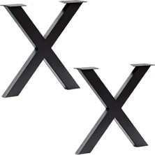 x Ayak Masa Ayağı Metal Ayak Siyah