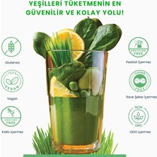Ancient Greens Green Mix I Bitkisel Yeşil Karışım I Freeze Dried, Glutensiz, Katki ve Koruyucusuz, Vegan I 10 x 6g