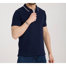 Lacoste  Fermuarlı Yaka  Regular Fit Lacivert