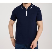 Lacoste  Fermuarlı Yaka  Regular Fit Lacivert
