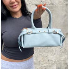 Mery Toka Detaylı Bebe Mavi Çanta