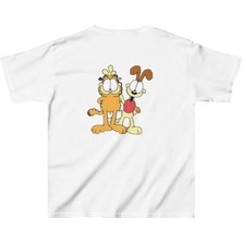 Çocuk Unisex Baskılı T-Shirt - Beyaz