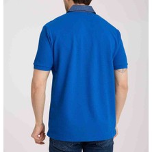 Lacoste  Polo Mono  Yaka  Saks  Mavi Regular Fit