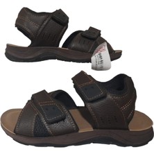 Gezer Kahverengi Cırtlı Erkek Sandalet