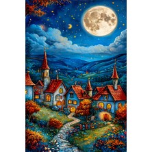 Aden Dekoratif Manzara Kanvas Tablo