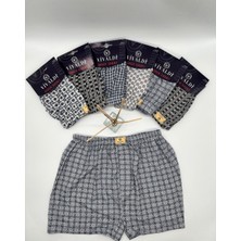 Vivaldi Erkek Empirme Penye Boxer 3'lü Paket – %100 Pamuk, Desenli, Rahat Iç Giyim