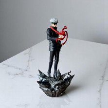 Anime Figürü  Jujutsu Kaisen Satoru Gojo 18 cm Sla Baskı El Boyama