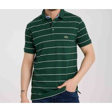 Lacoste  Polo  Nefti Çizgili Regular Fit