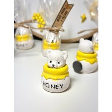 Style NSTYLE-20 Adet Ayıcıklı Bal Magnet -Kına Nişan Doğum Günü 1 Yaş-Winnie The Pooh
