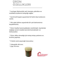 Baharatlık Seti Kamp, Piknik ve Mutfak (6 Bölmeli)