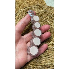 Muz Toka Halka Birleşimlerinden Oluşan Zemini Simli Şık Nude Pembe Renk Toka yaz sıcakları için saçları toplamak için şahane bir ürün 