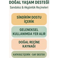 Sandaloz Sakızı & Akgünlük Sakızı - 2'li Set - | Bitkisel Reçine | Doğal Sandaloz | Ak Günlük Sakızı