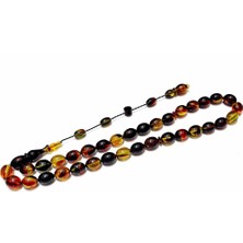 Sıkma Ateş Tesbih 33 Lük 8*11 mm (KHR-10992)