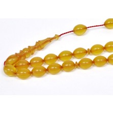 Sıkma Kehribar 8*11 mm  (Khr -10934)