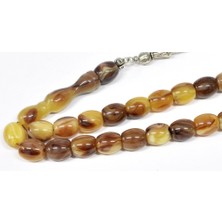 Beyrut Kehribarı Tesbih 9*10 mm (SNT-20123)