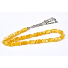 Beyrut Kehribarı Tesbih 9*14 mm (SNT-20120)