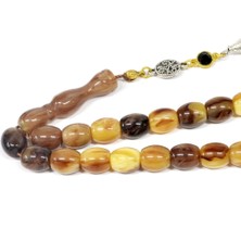 Beyrut Kehribarı Tesbih 9*10 mm (SNT-20121)