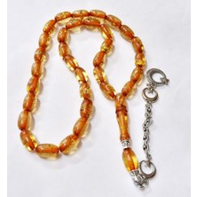 Polyester Varaklı Tesbih Badem Kesim 8*14 (SNT-20149)