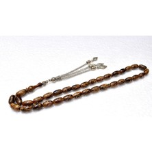 Sıkma Kehribar Tesbih Kapsül Kesim 7*12 mm (KHR-11107)