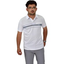 Erkek Polo Yaka Pano Çizgili Tişört T273 BGL-ST04592