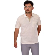 Erkek Polo Yaka Düğmeli Tişört T-224 BGL-ST04590