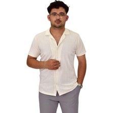 Erkek Apaçi Yaka Düğmeli Tişört 9655 BGL-ST04589