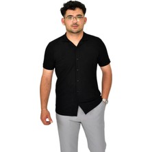 Erkek Apaçi Yaka Düğmeli Tişört 9655 BGL-ST04589