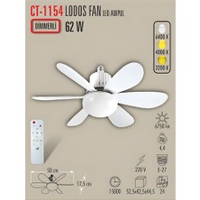 Cata 1154 Lodos Fan LED Ampul