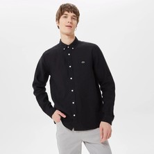 Lacoste Regular Keten Gömlek