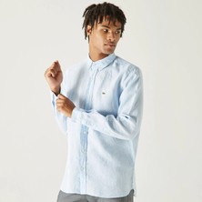 Lacoste Regular Keten Gömlek